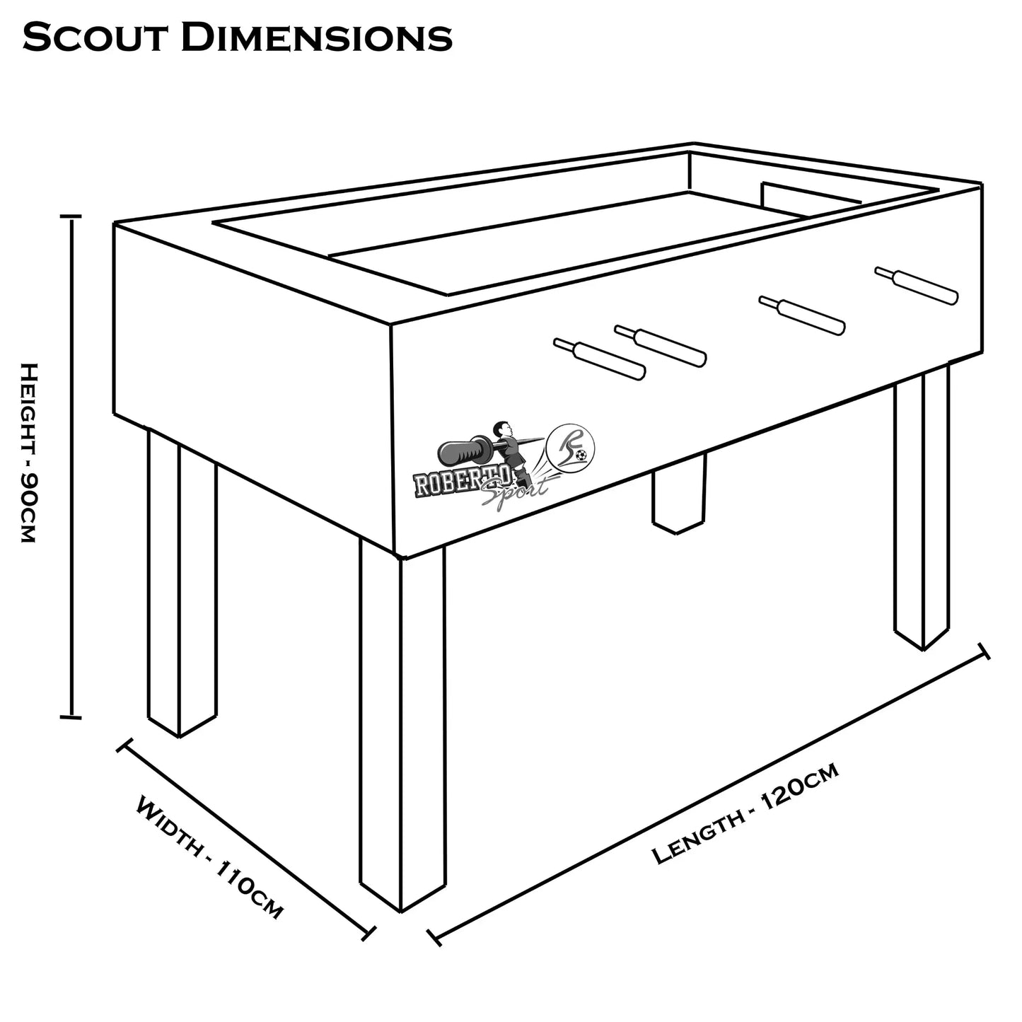 Roberto Sport Scout Football Table - House of Leisure