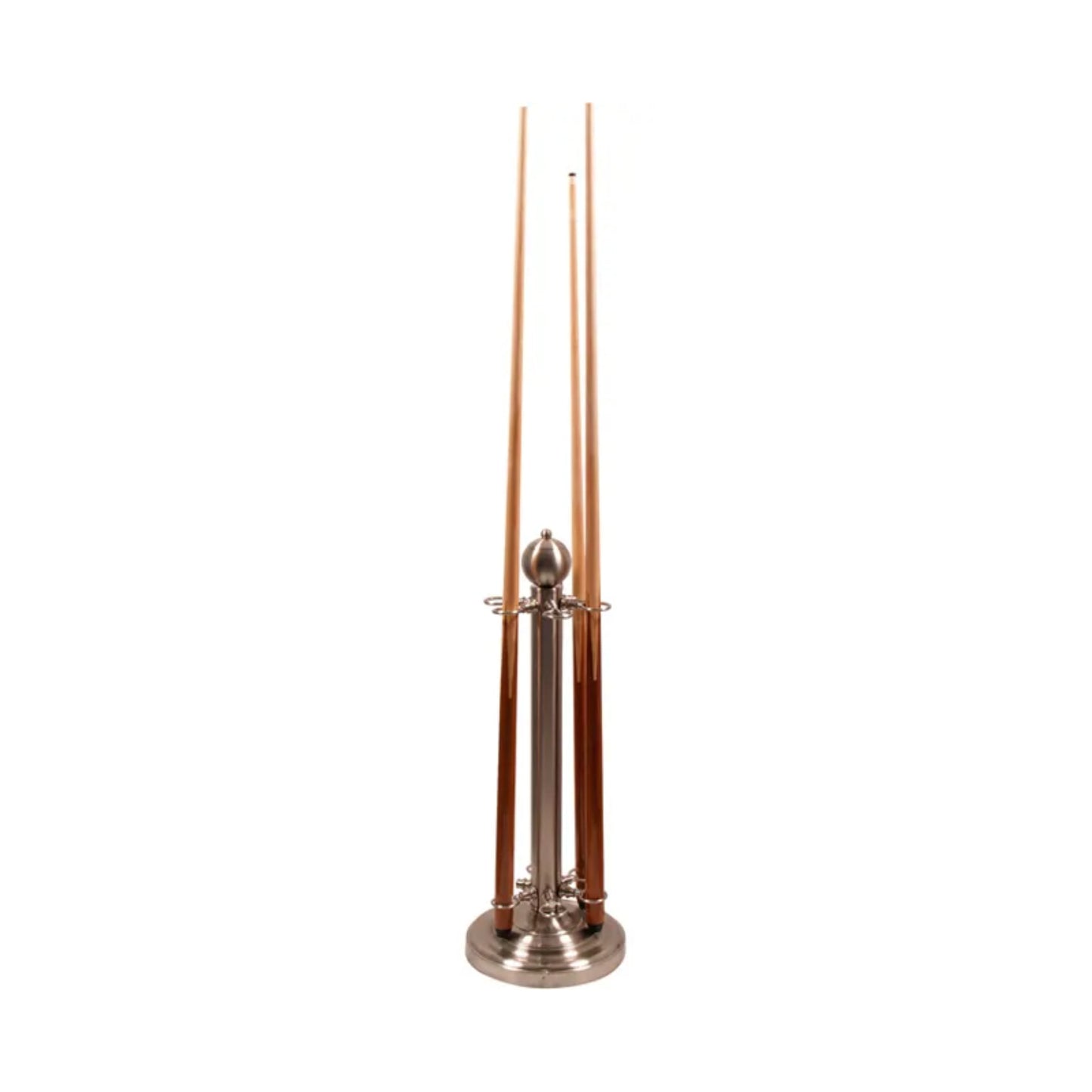 Brushed Steel Cue Stand For 6 Cues