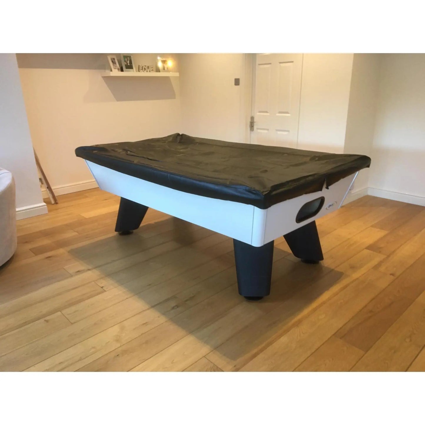 Geordie Pool Heavy Duty Indoor Pool Table Cover - Black - 7ft - House of Leisure