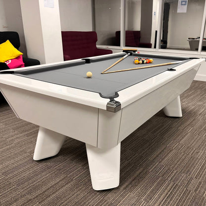 Cry Wolf Slate Bed Indoor Pool Table - White - 6ft & 7ft