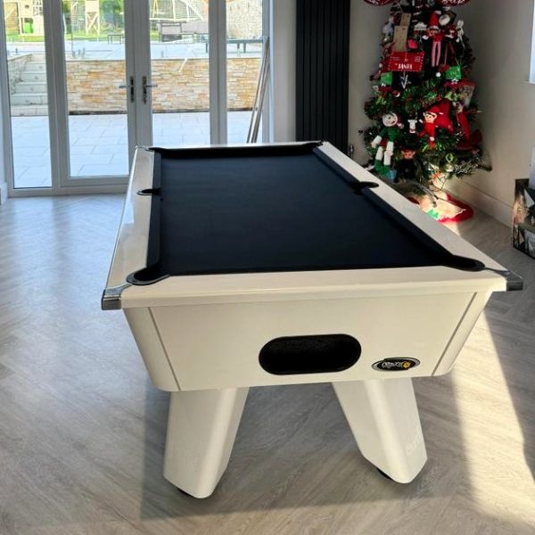 Cry Wolf Slate Bed Indoor Pool Table - White - 6ft & 7ft