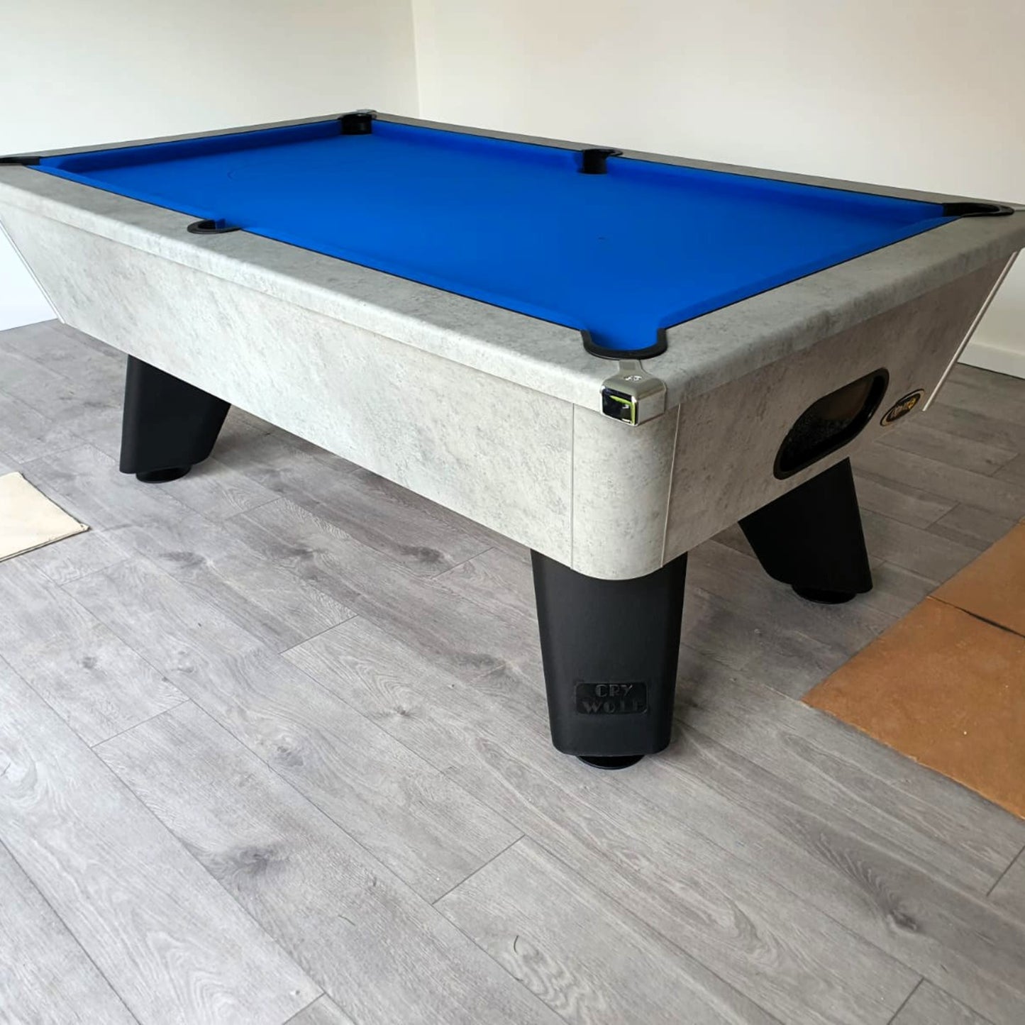 Cry Wolf Slate Bed Indoor Pool Table - Urban Grey - 6ft & 7ft