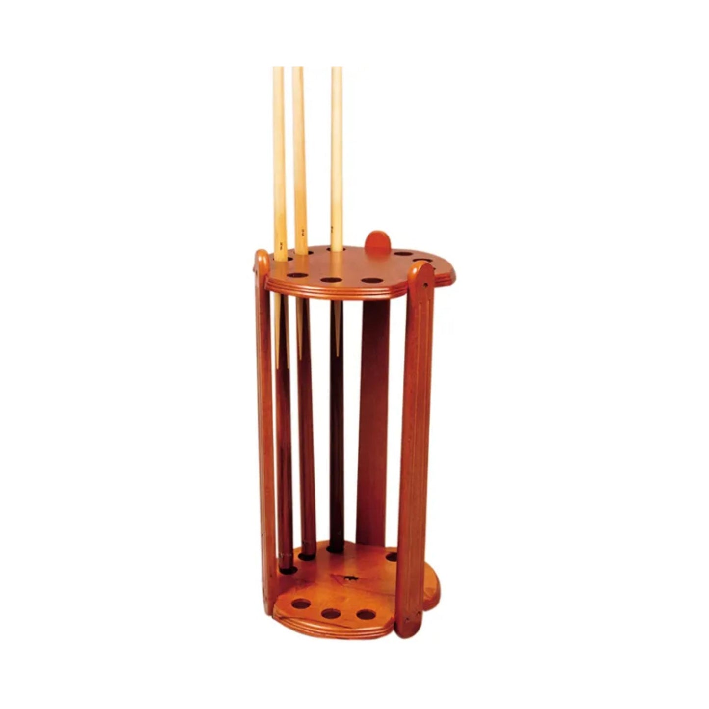 Buffalo Deluxe Round Cue Stand For 9 Cues