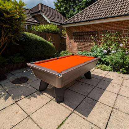 Cry Wolf Outdoor Slate Bed Pool Table - Dark Walnut - 6ft & 7ft Cry Wolf