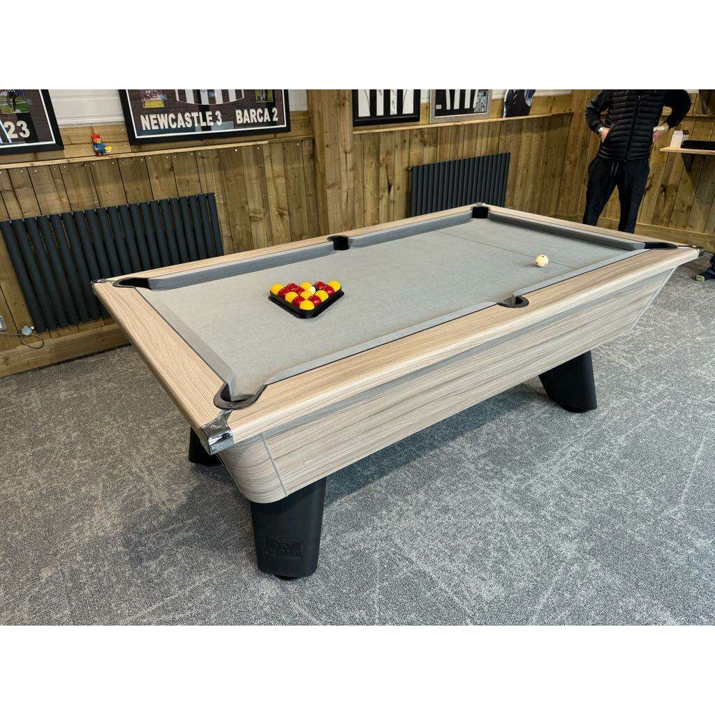 Cry Wolf Slate Bed Indoor Pool Table - Driftwood,Pool Table,Cry Wolf,Home of Leisure[colour]