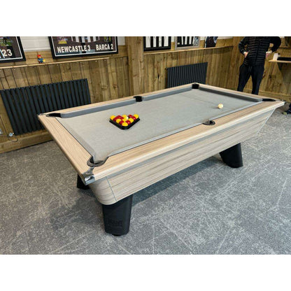 Cry Wolf Slate Bed Indoor Pool Table - Driftwood,Pool Table,Cry Wolf,Home of Leisure[colour]