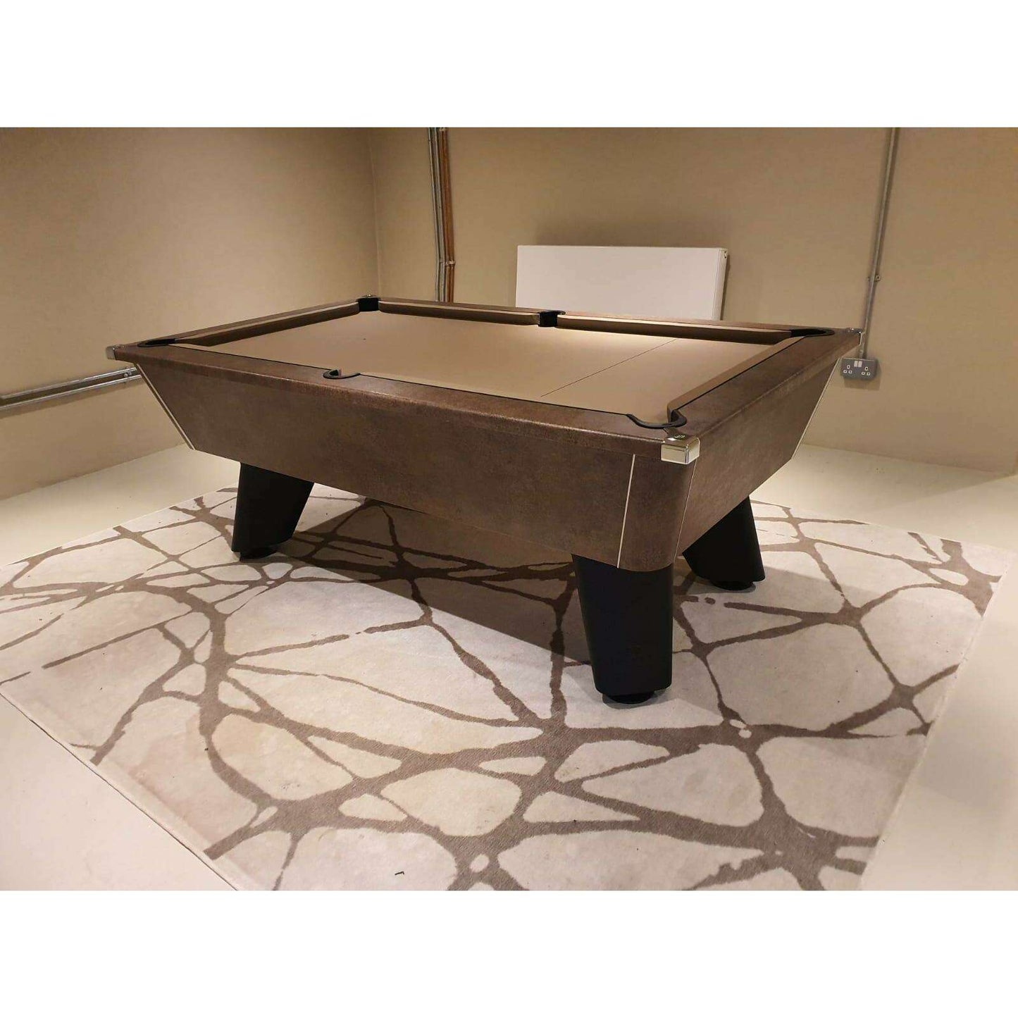 Cry Wolf Slate Bed Indoor Pool Table - Italian Bronze,Pool Table,Cry Wolf,Home of Leisure[colour]