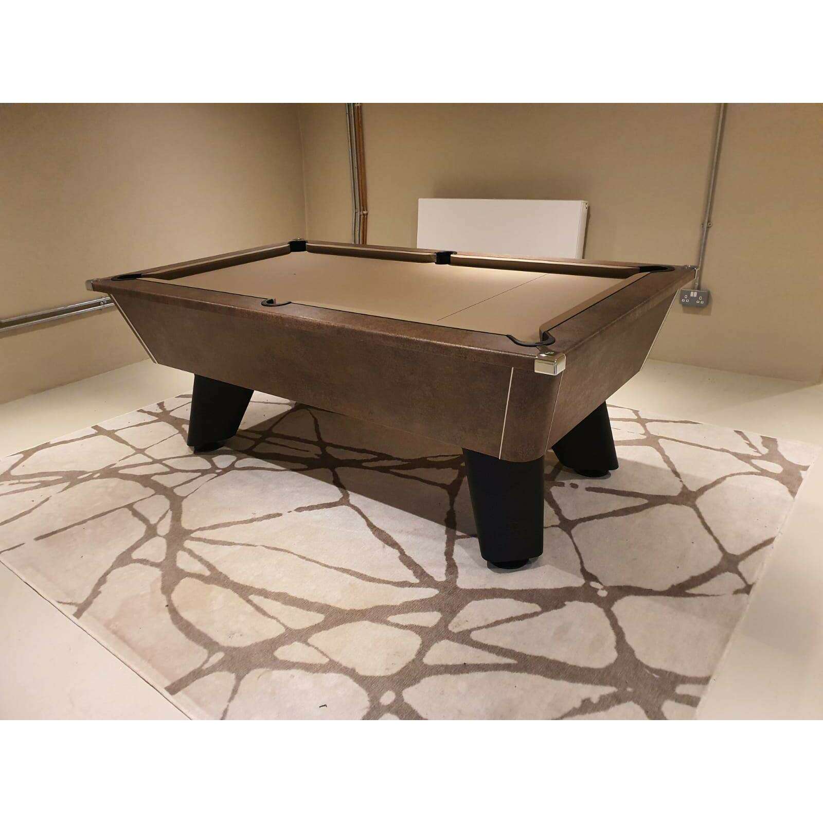 Cry Wolf Slate Bed Indoor Pool Table - Italian Bronze,Pool Table,Cry Wolf,Home of Leisure[colour]