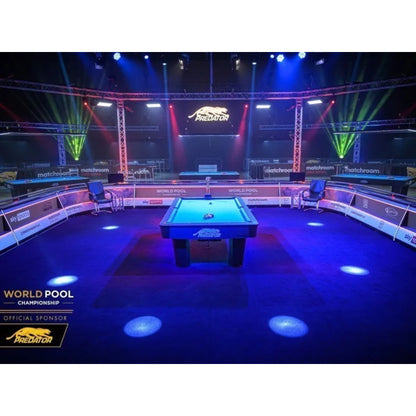 Predator Apex Pro Slate Bed American Pool Table - 9ft