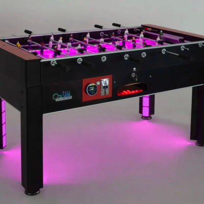SAM Tecno Flame Illuminated Table Football Table - House of Leisure