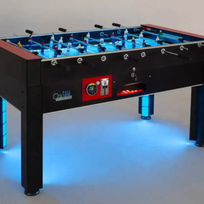 SAM Tecno Flame Illuminated Table Football Table - House of Leisure
