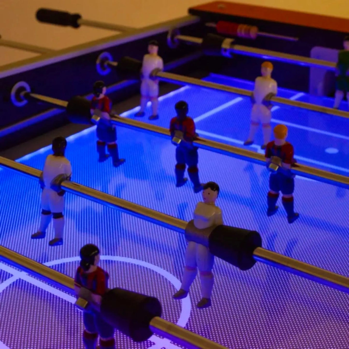 SAM Tecno Flame Illuminated Table Football Table - House of Leisure