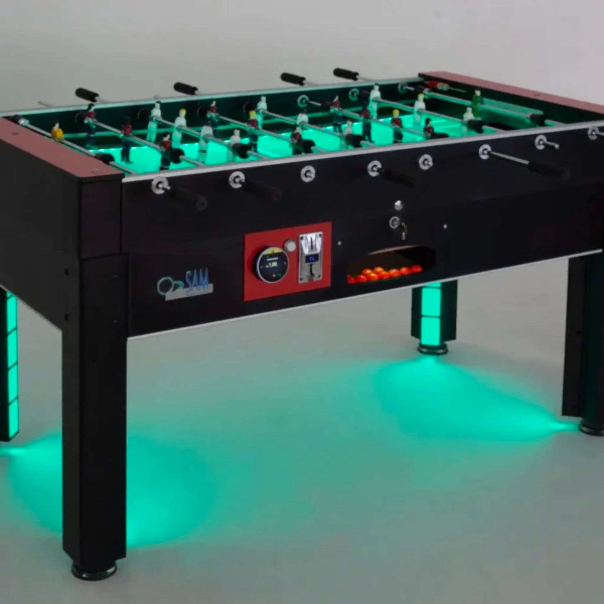 SAM Tecno Flame Illuminated Table Football Table - House of Leisure