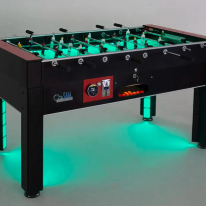 SAM Tecno Flame Illuminated Table Football Table - House of Leisure