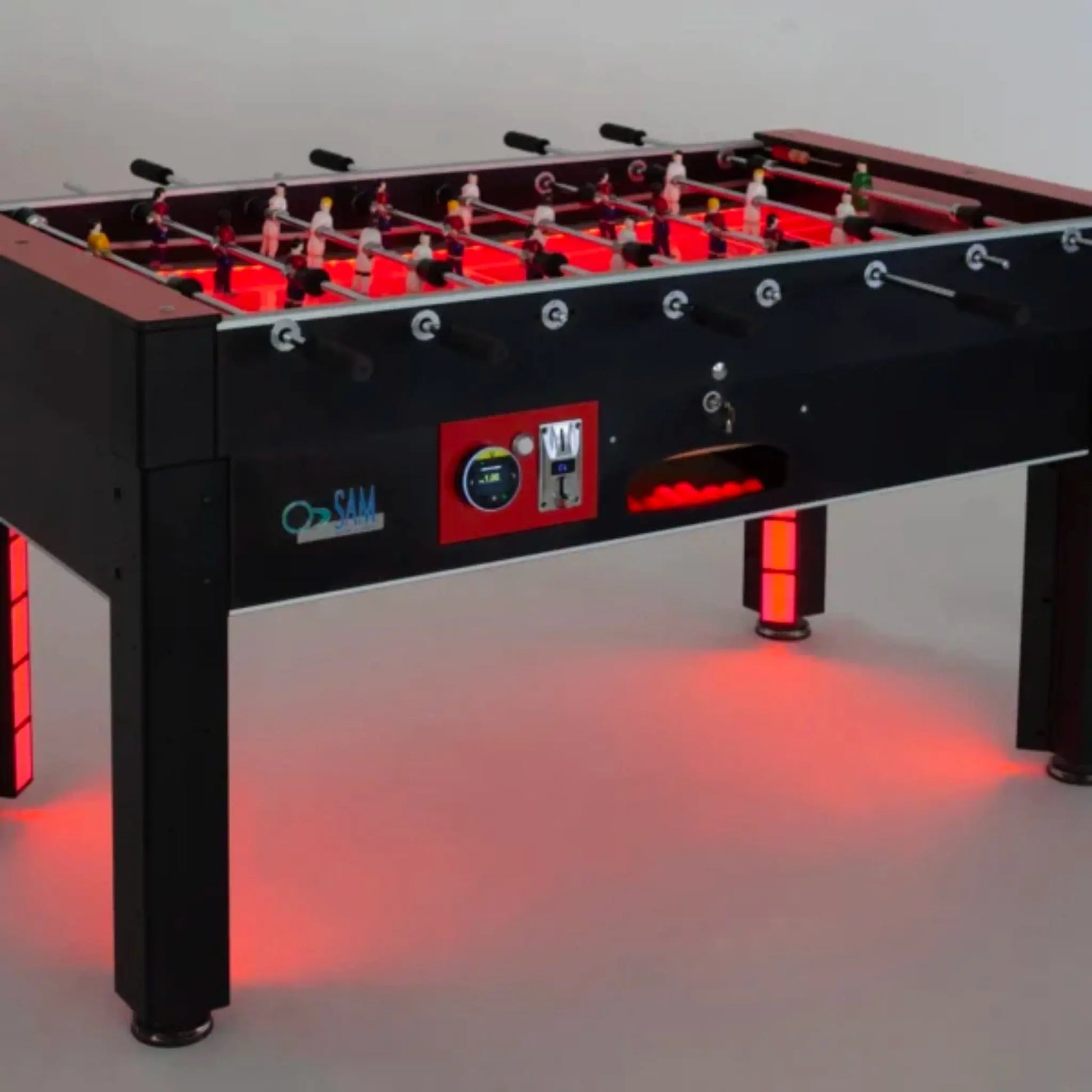 SAM Tecno Flame Illuminated Table Football Table - House of Leisure
