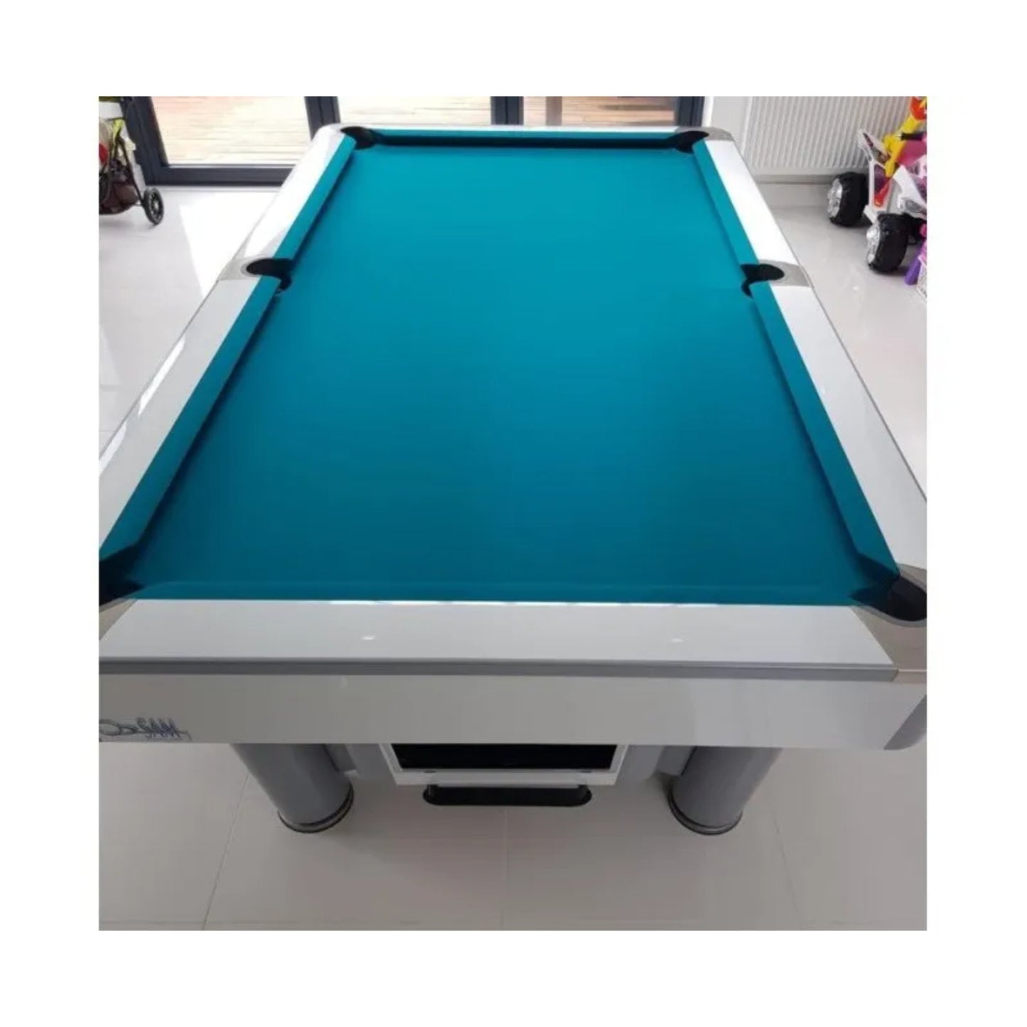 SAM K Steel Mark II Slate Bed Pool Table - 8ft & 9ft
