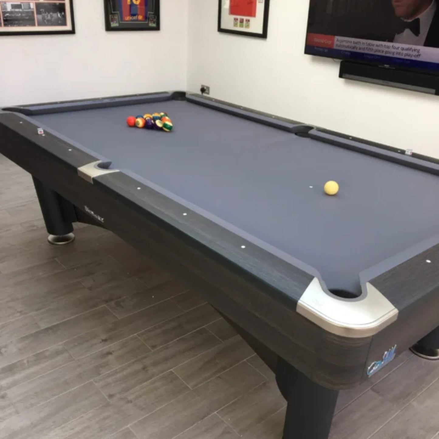 SAM K Steel Mark II Slate Bed Pool Table - 8ft & 9ft