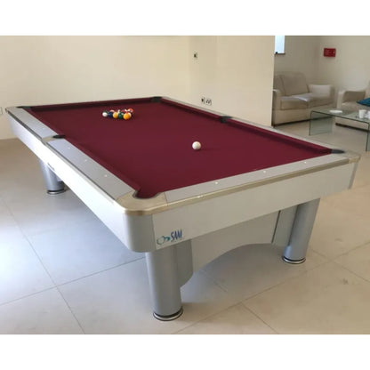 SAM K Steel Mark II Slate Bed Pool Table - 8ft & 9ft
