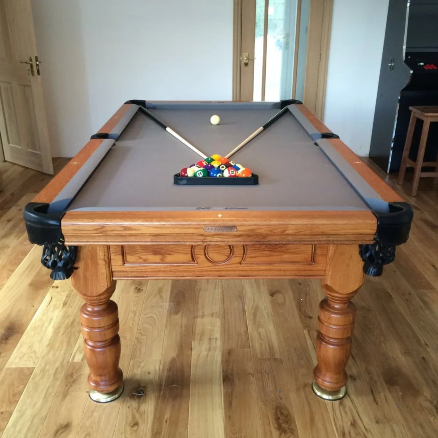 SAM Madrid Slate Bed American Pool Table - 6ft, 7ft & 8ft