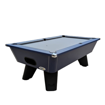 Cry Wolf Slate Bed Indoor Pool Table - Midnight Blue - 6ft & 7ft